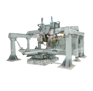 8-coordinate gantry rotary support quenching machine