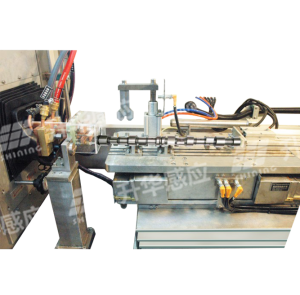 Camshaft end keyway quenching machine